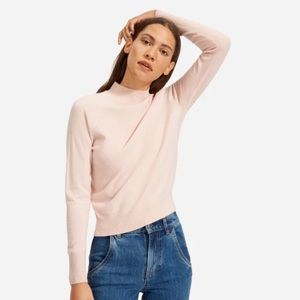 Everlane The Cashmere Raglan Mockneck Sweater